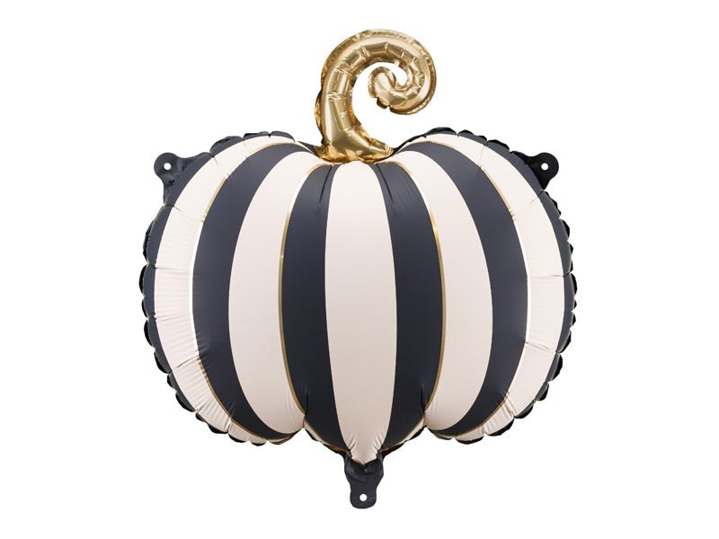 Stripete Gresskar Folieballong – Halloween - Ballonglevering.no