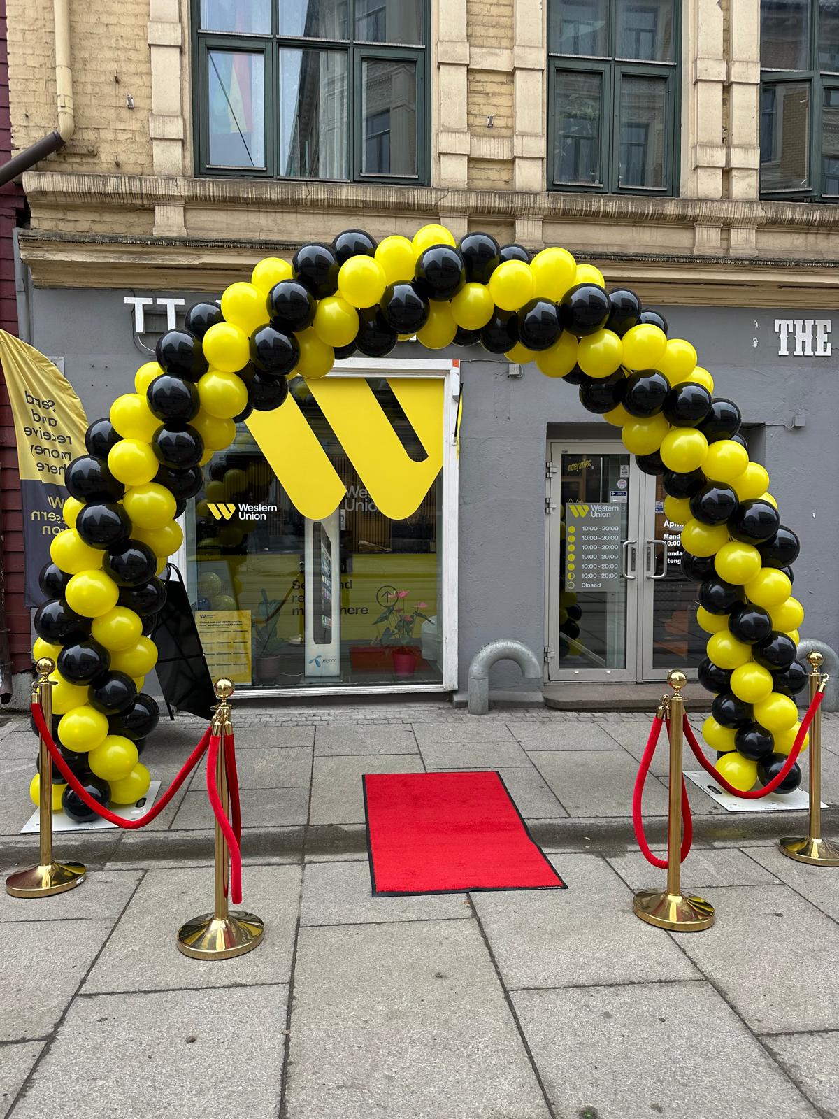 Symetrisk Ballongbue - Velg farge - Ballonglevering.no