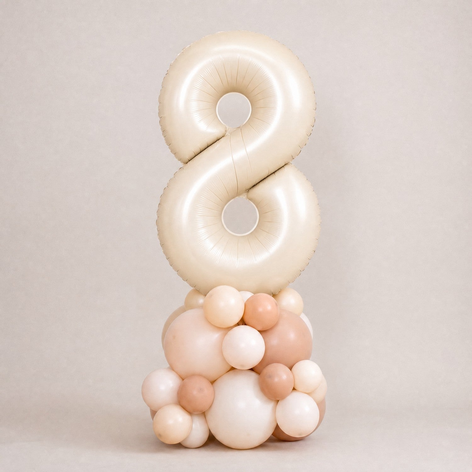 Tall Ballongstack – Kremhvit - Ballonglevering.no