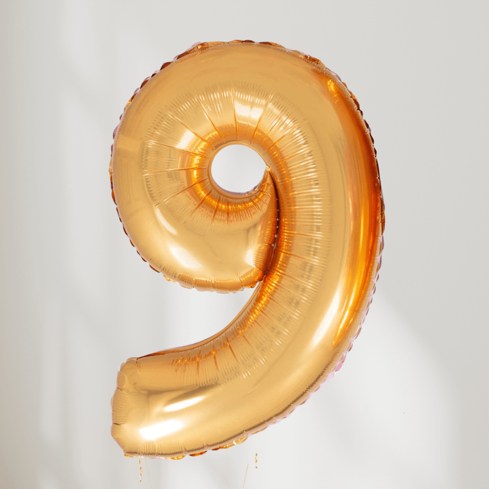 Tallballong Gull - Velg Ditt Tall (avd. Lillehammer) - Ballonglevering.no