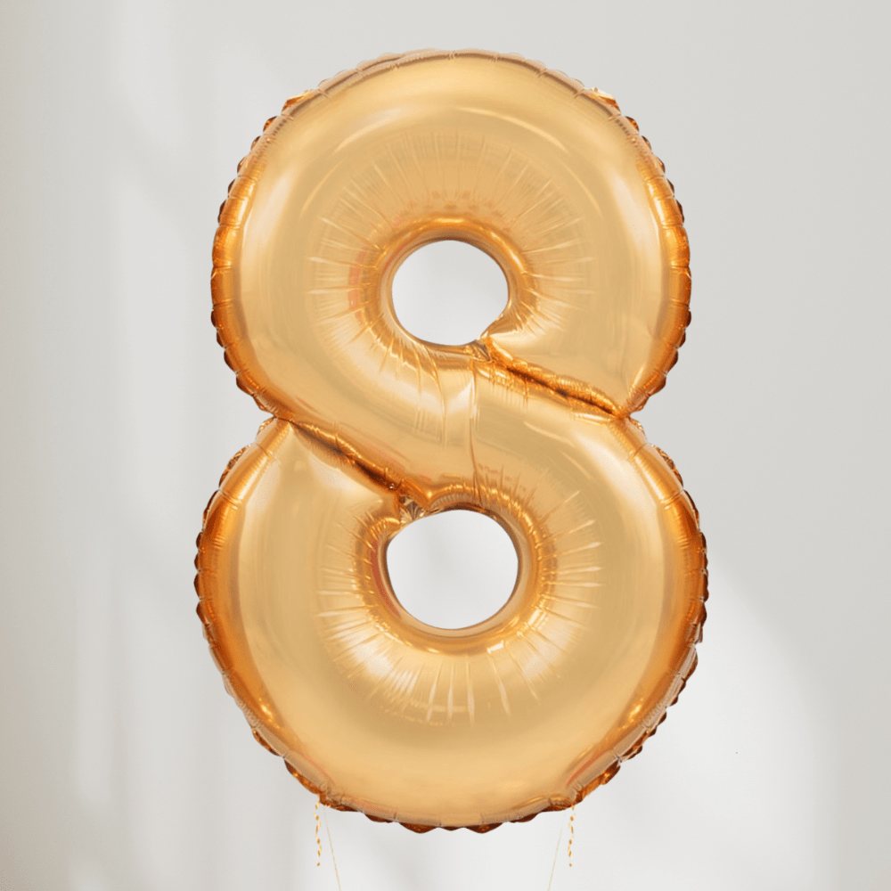 Tallballong Gull - Velg Ditt Tall (avd. Lillehammer) - Ballonglevering.no