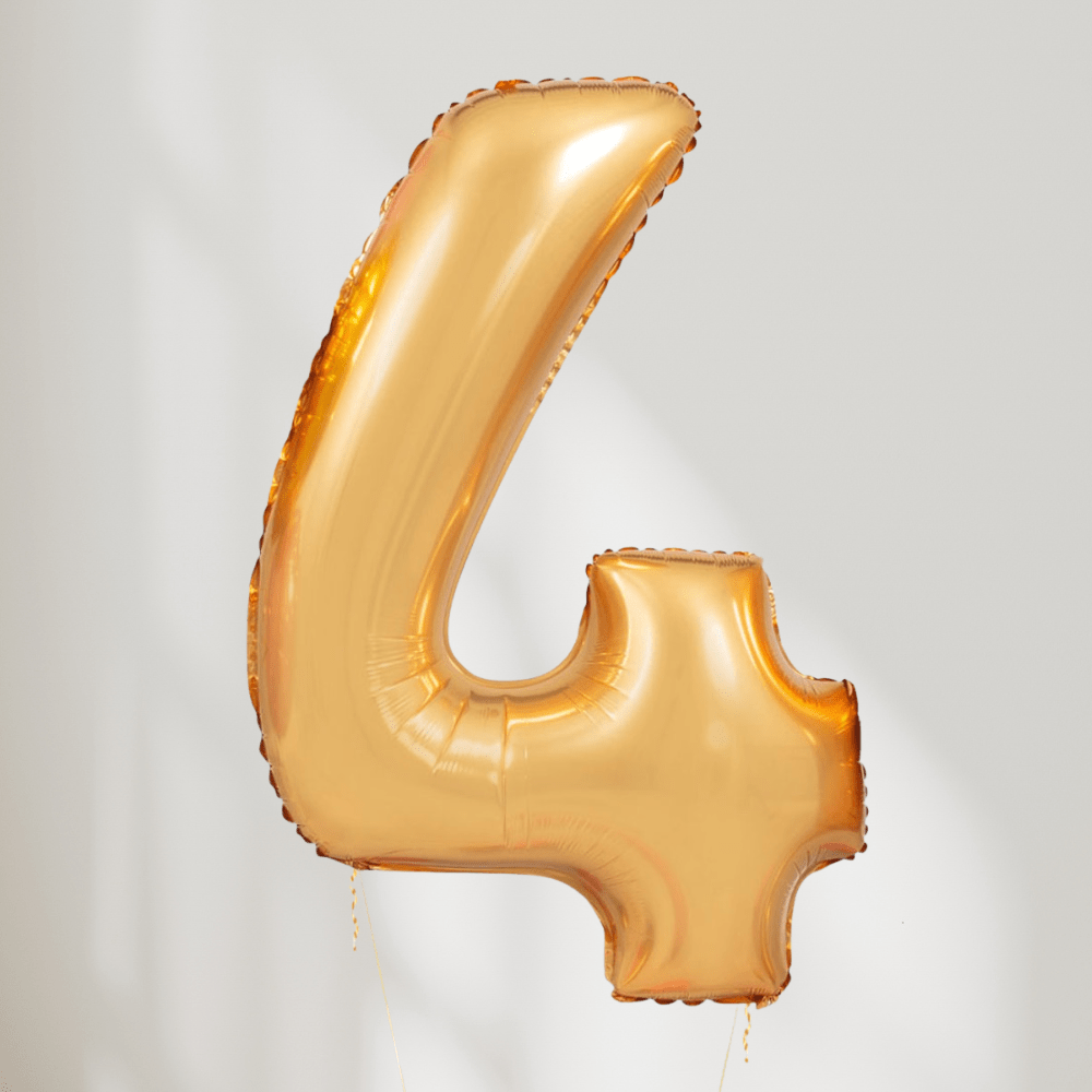 Tallballong Gull - Velg Ditt Tall (avd. Lillehammer) - Ballonglevering.no