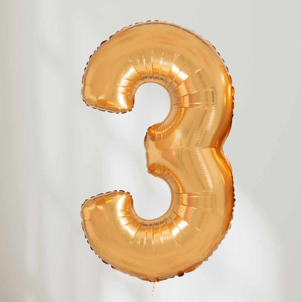 Tallballong Gull - Velg Ditt Tall (avd. Lillehammer) - Ballonglevering.no