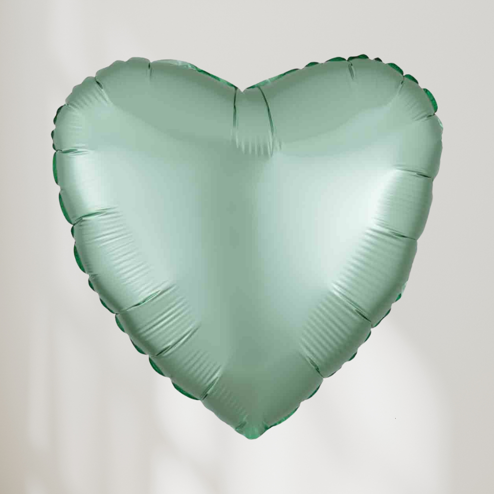 Hjerte Mint Satin Luxe