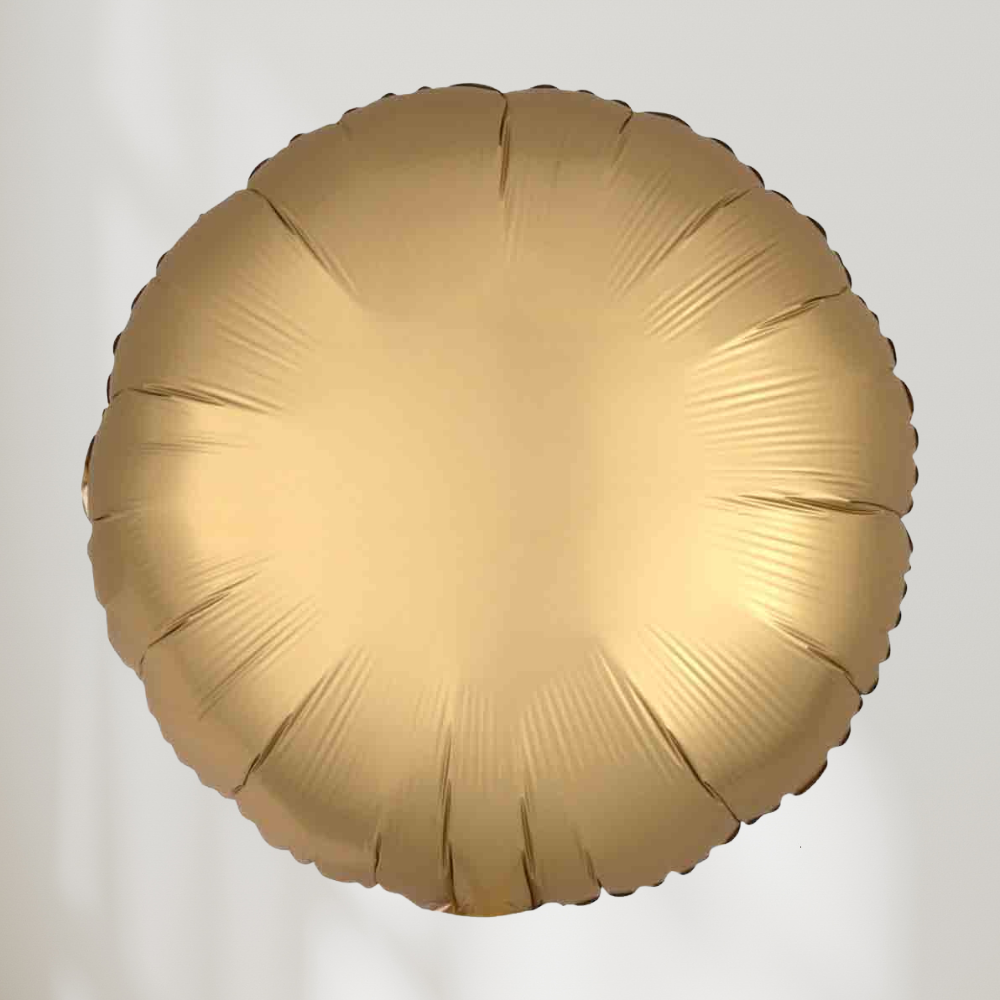 Rund Gull Satin Luxe