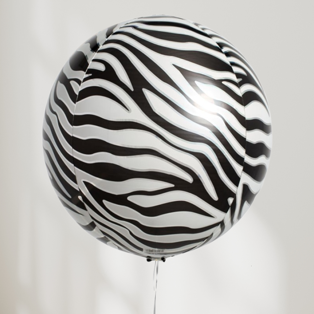 Globe Ballong Sebra