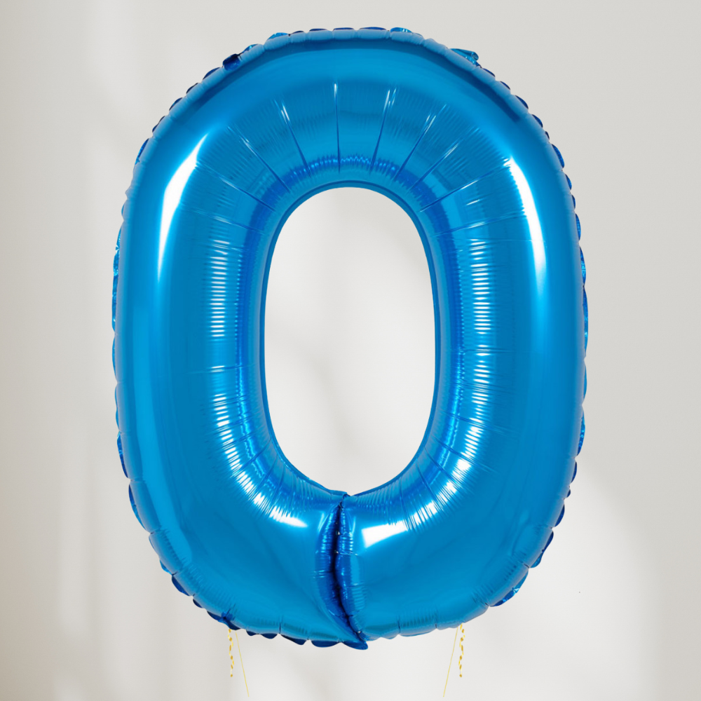 Tallballong Blå - Velg Ditt Tall