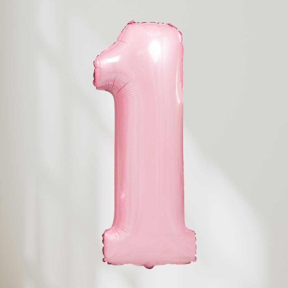 Tallballong Pastell Rosa - Velg Ditt Tall