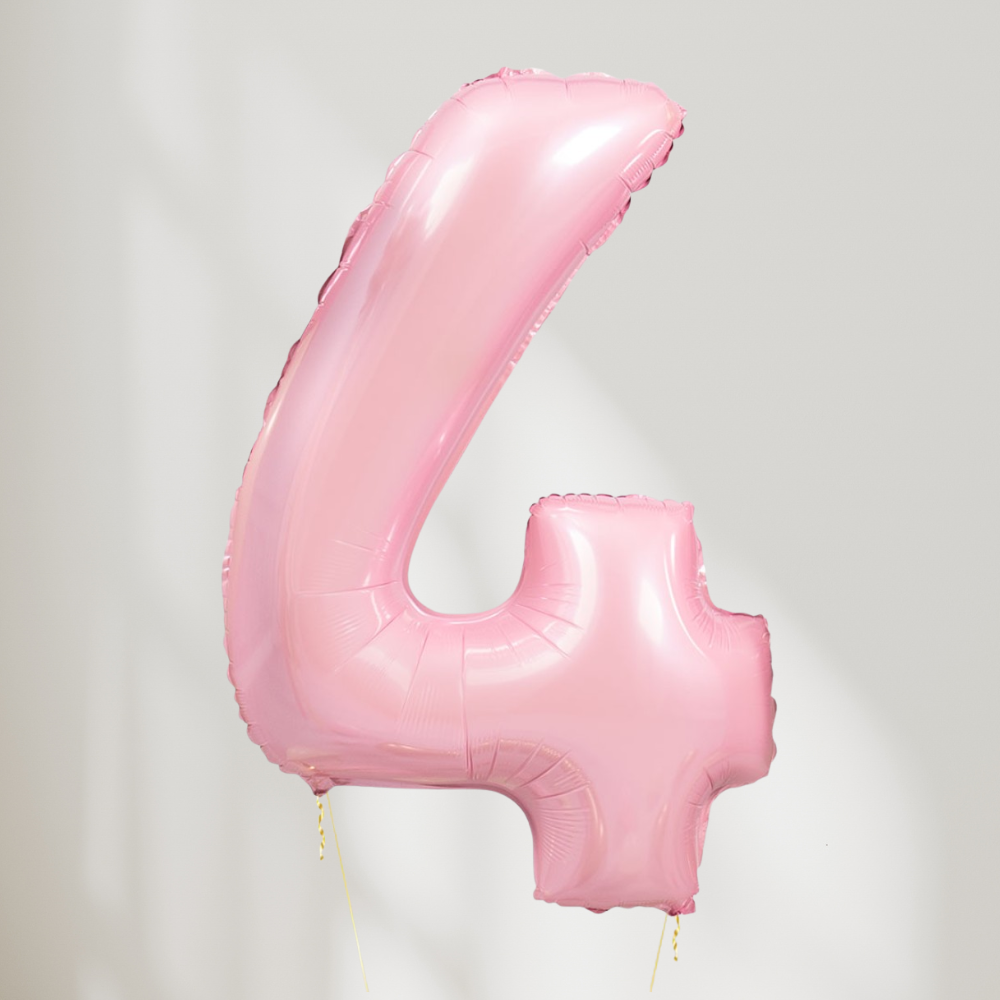 Tallballong Pastell Rosa - Velg Ditt Tall