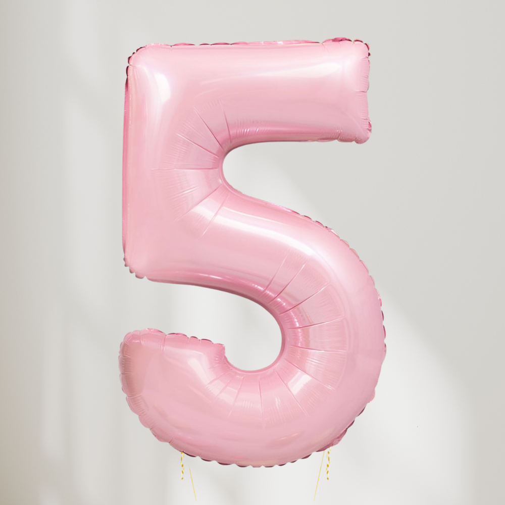 Tallballong Pastell Rosa - Velg Ditt Tall
