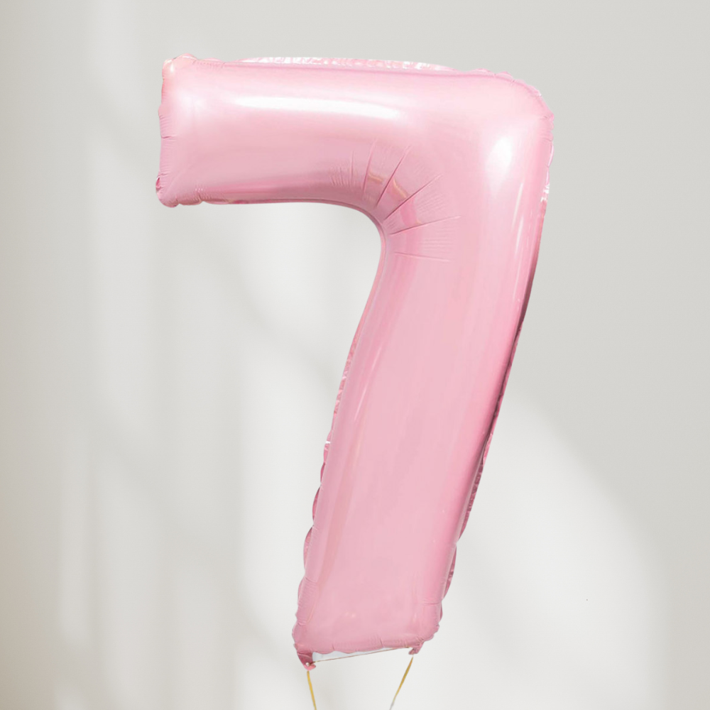Tallballong Pastell Rosa - Velg Ditt Tall