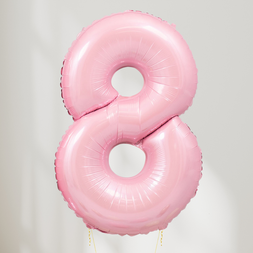 Tallballong Pastell Rosa - Velg Ditt Tall