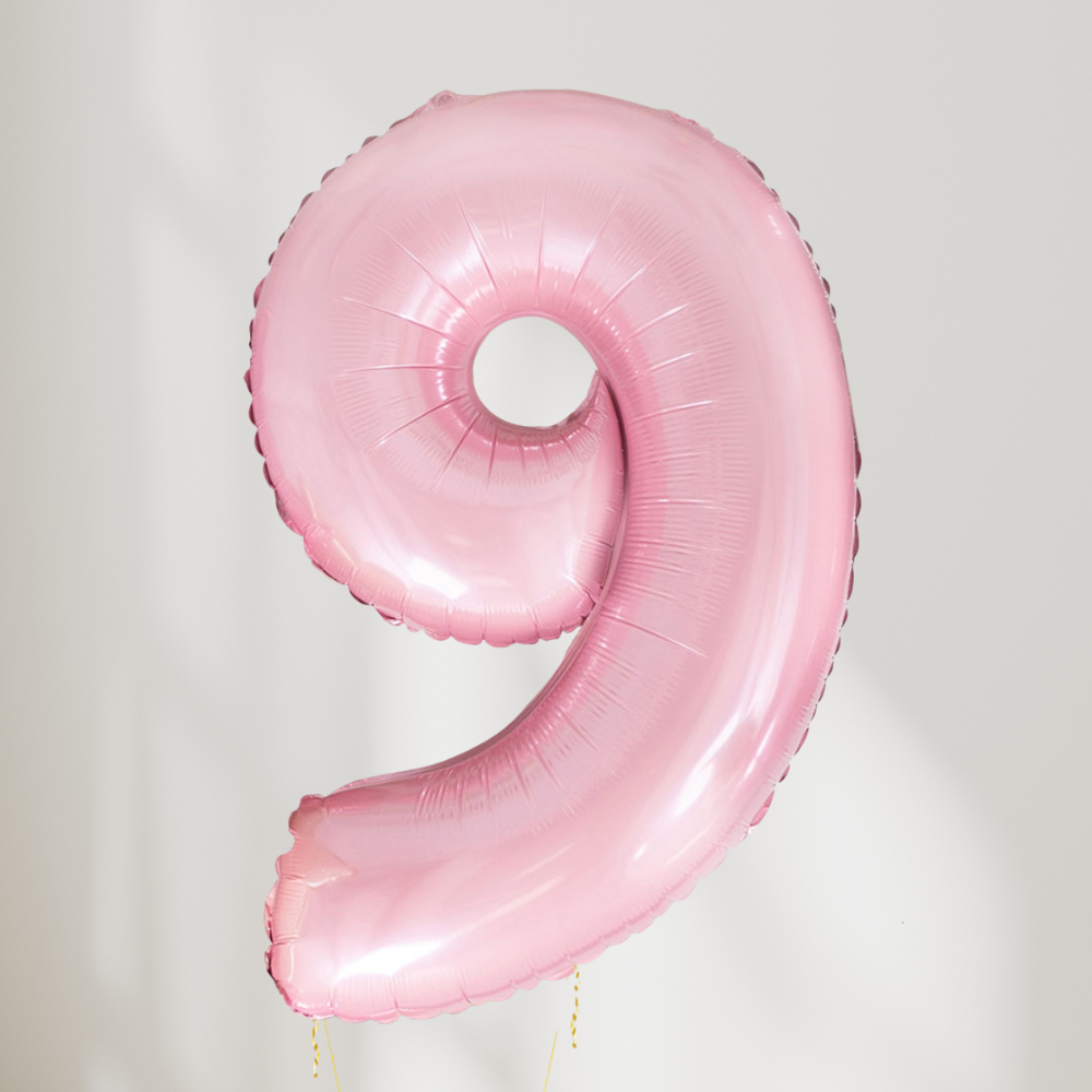 Tallballong Pastell Rosa - Velg Ditt Tall