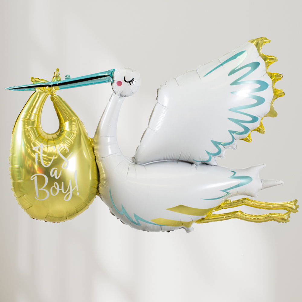 Stork Folieballong Its a Boy