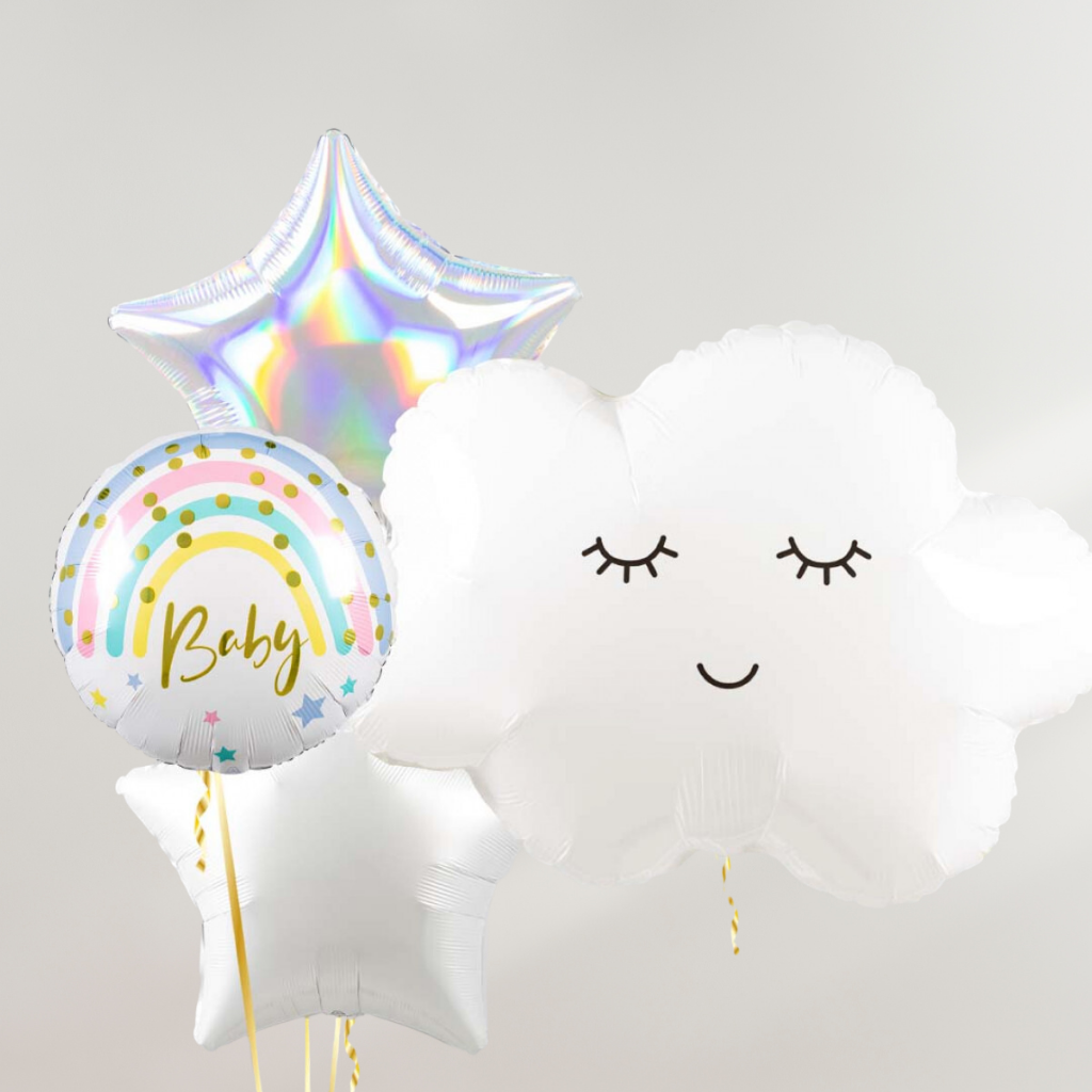 Baby Stars & Cloud Ballongbukett