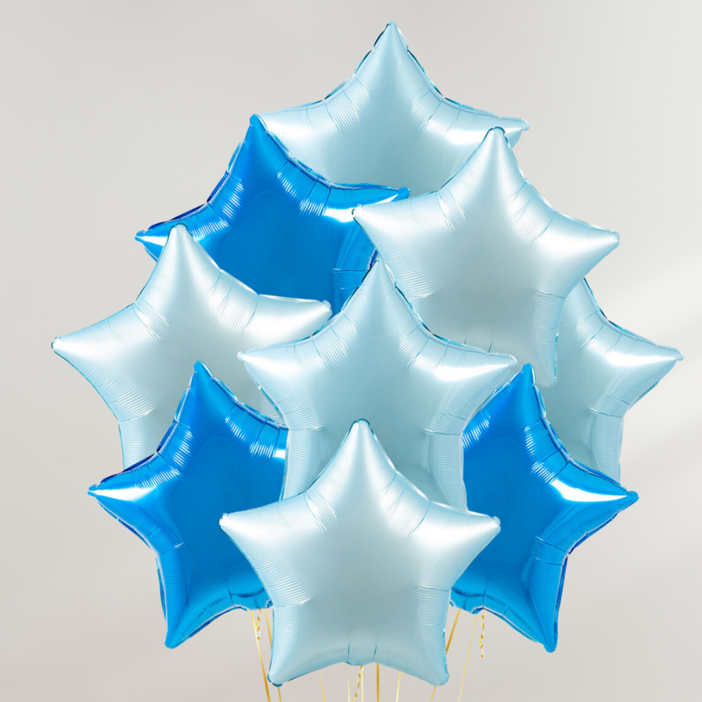 Blue Stars Ballongbukett