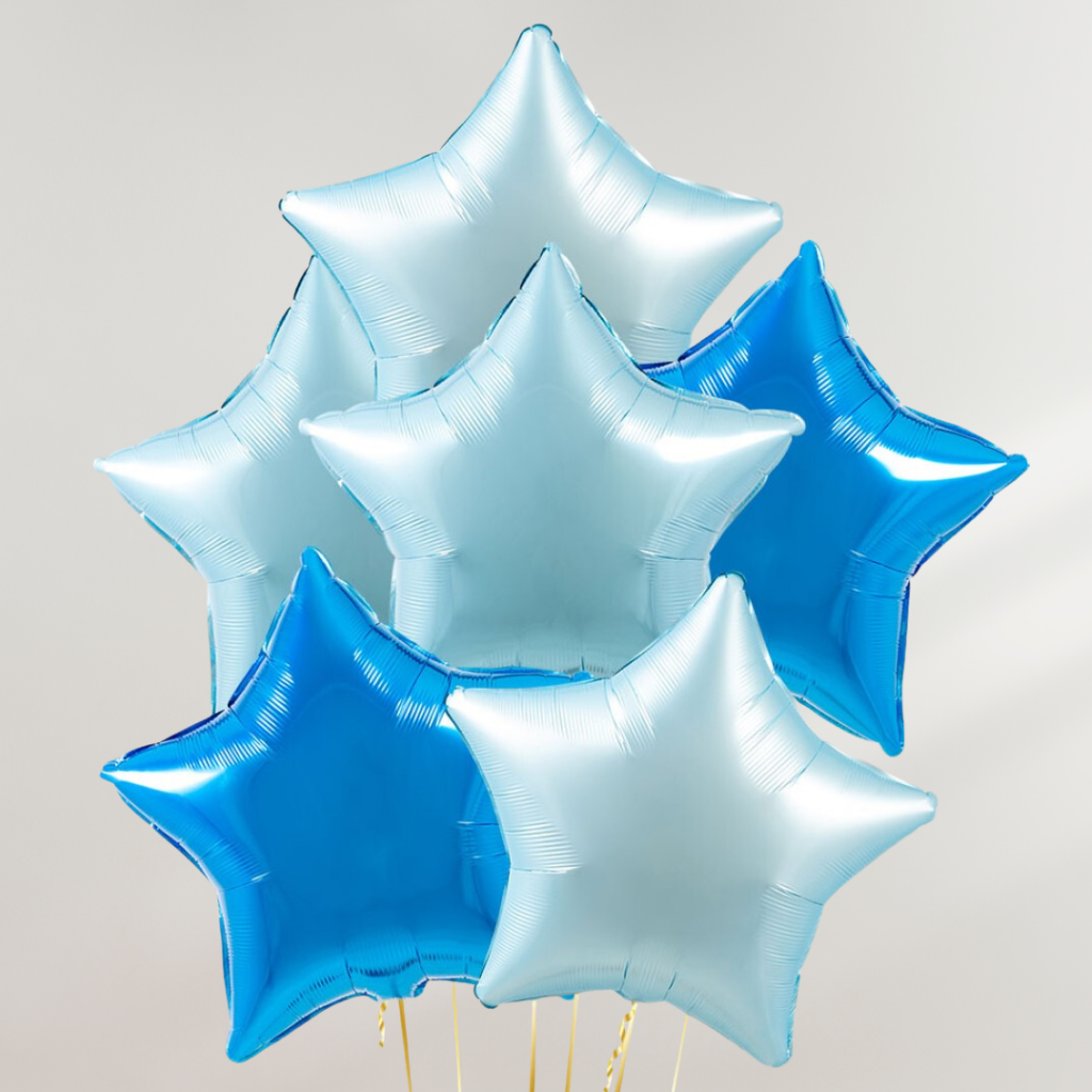 Blue Stars Ballongbukett