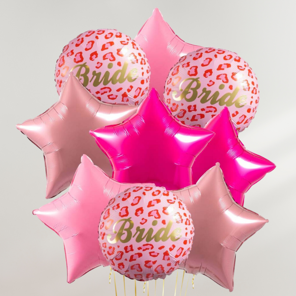 Bride Leopard Stjerne Ballongbukett