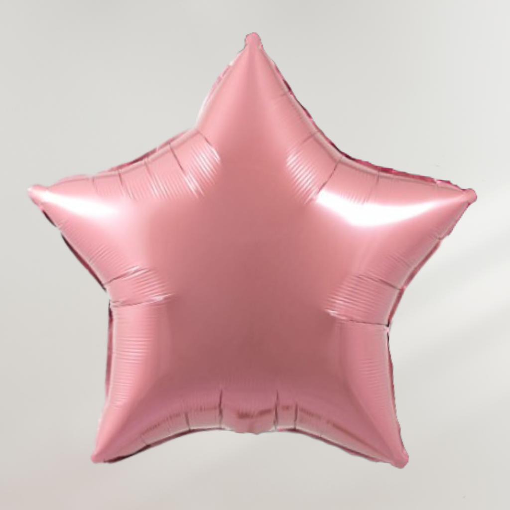 Gammelrosa Stjerne Ballong