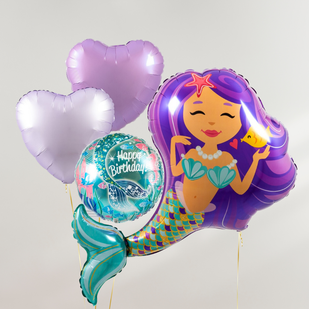 Mermaid Hearts Ballongbukett