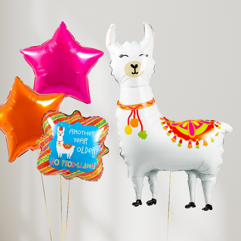 No Prob-Llama Ballongbukett