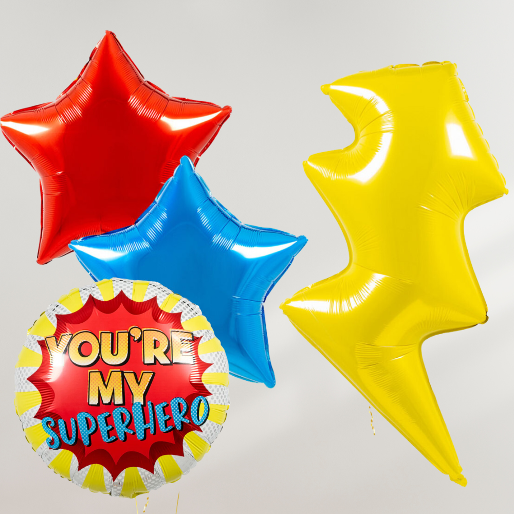 You're My Superhero Ballongbukett