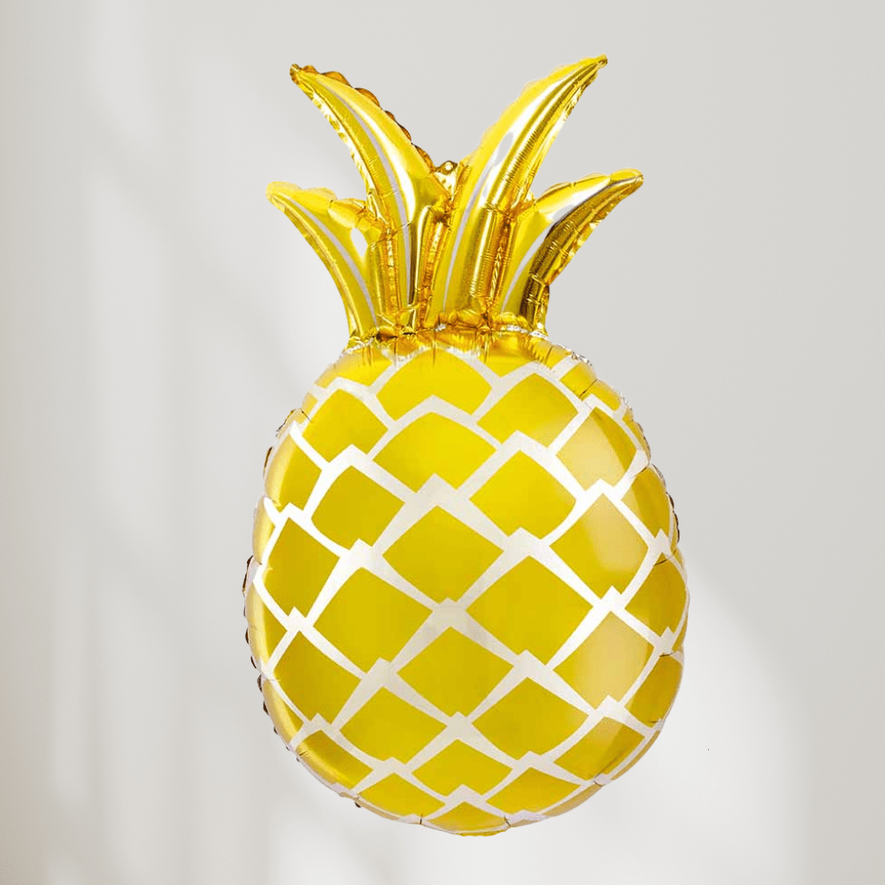 Ananas Gull Ballong - Ballonglevering.no