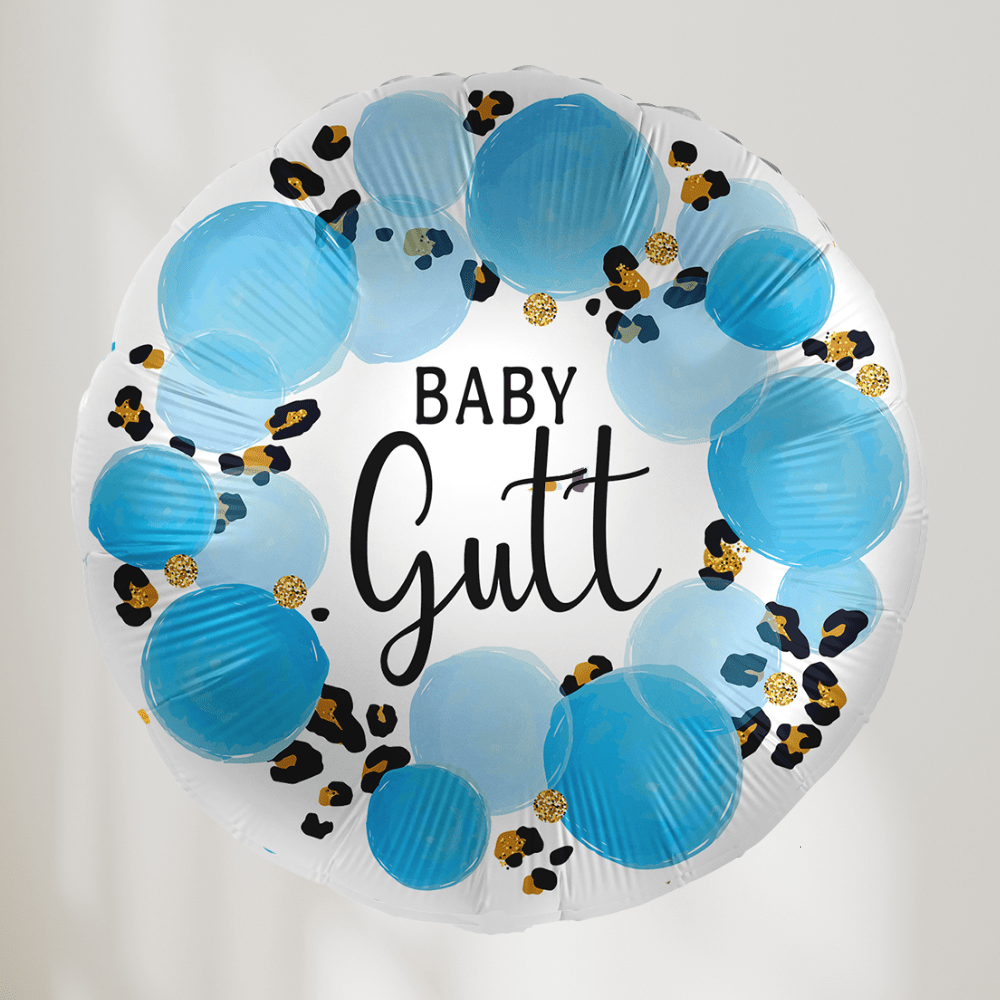 Baby Gutt Ballong - Ballonglevering.no