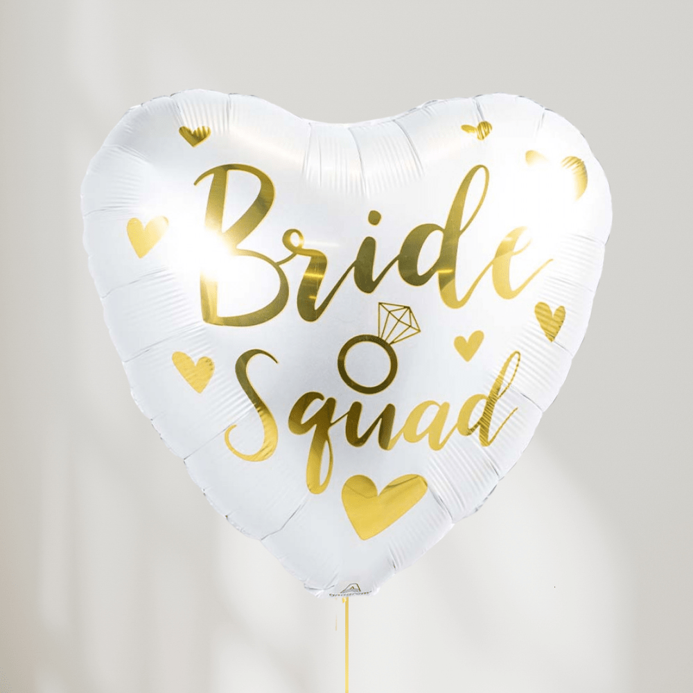 Bride Squad Hjerte Ballong - Ballonglevering.no