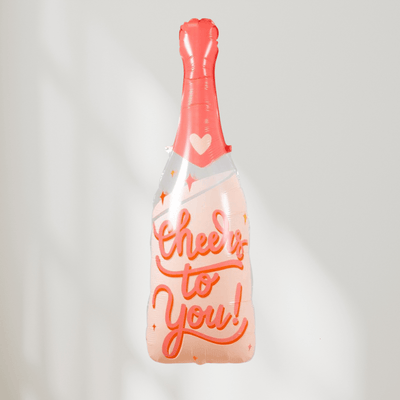 Champagneflaske Folieballong - Ballonglevering.no