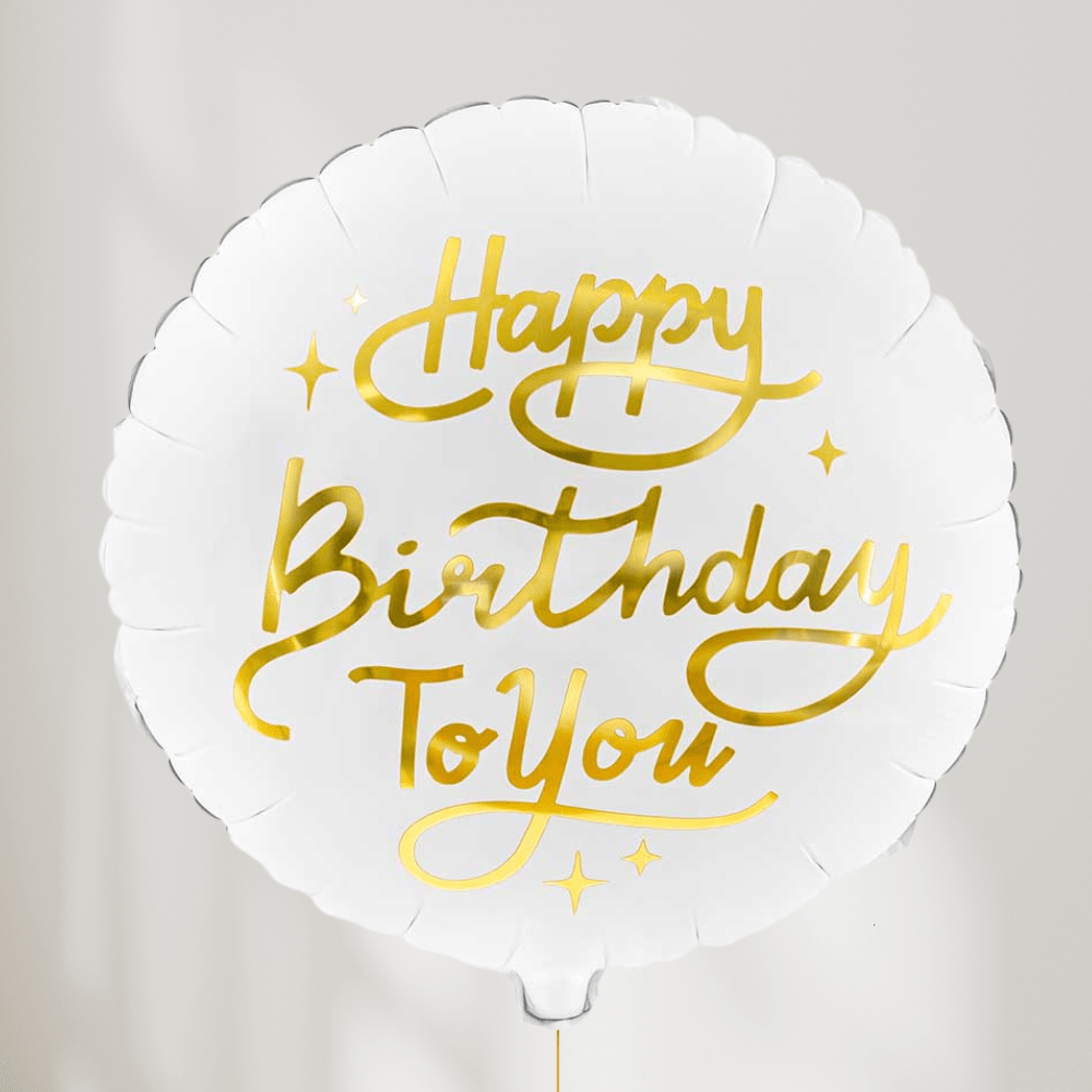 Happy Birthday To You Ballong - Ballonglevering.no
