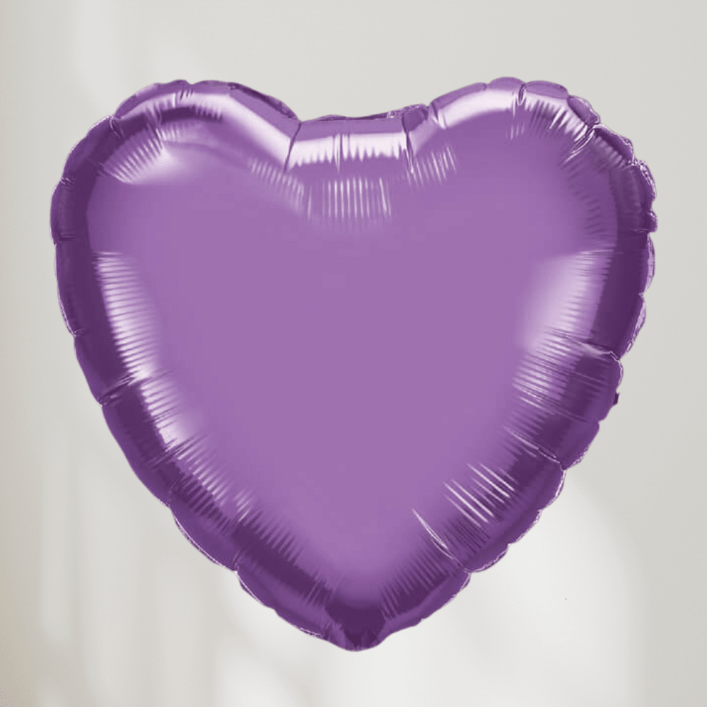 Hjerte Lilla - Ballonglevering.no