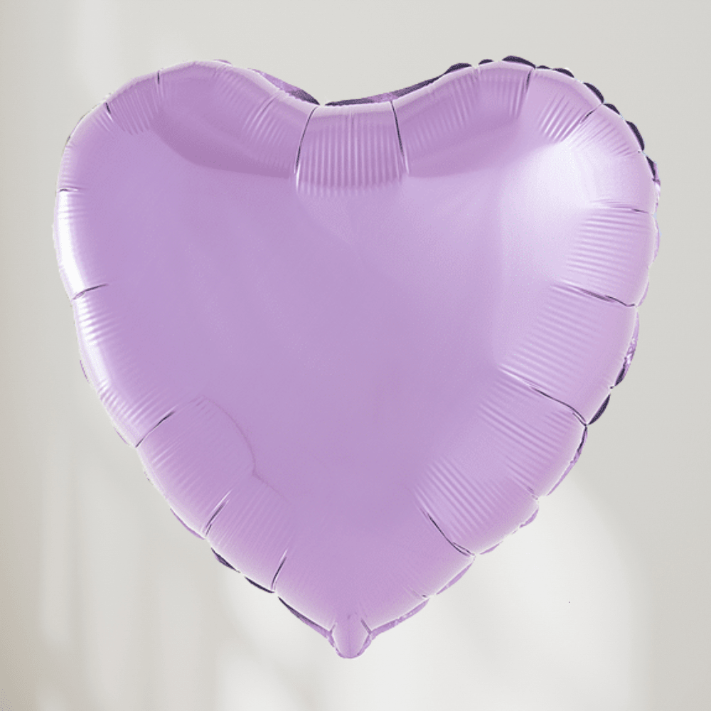 Hjerte Lys Lilla - Ballonglevering.no
