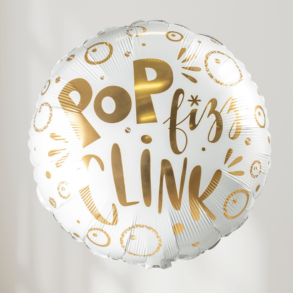 Pop Fizz Clink Ballong - Ballonglevering.no