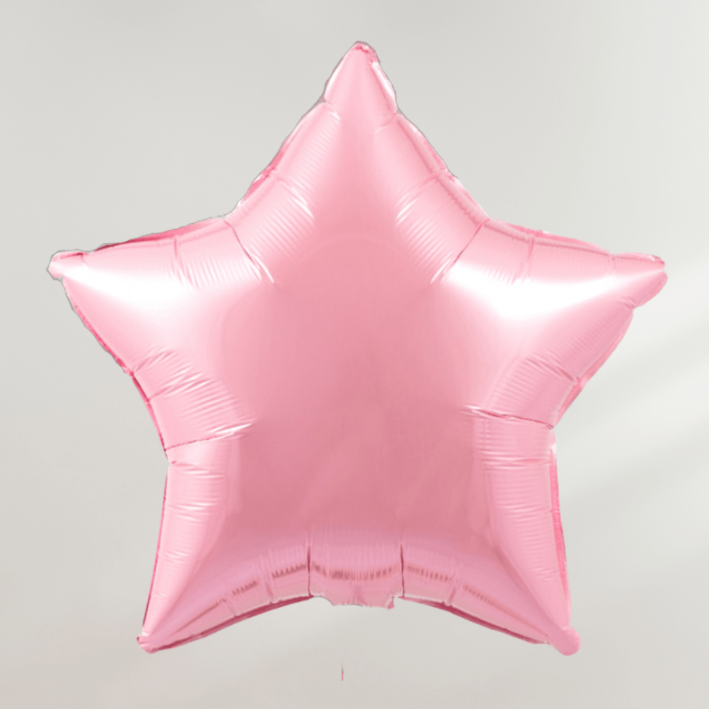 Stjerne Lys Rosa - Ballonglevering.no