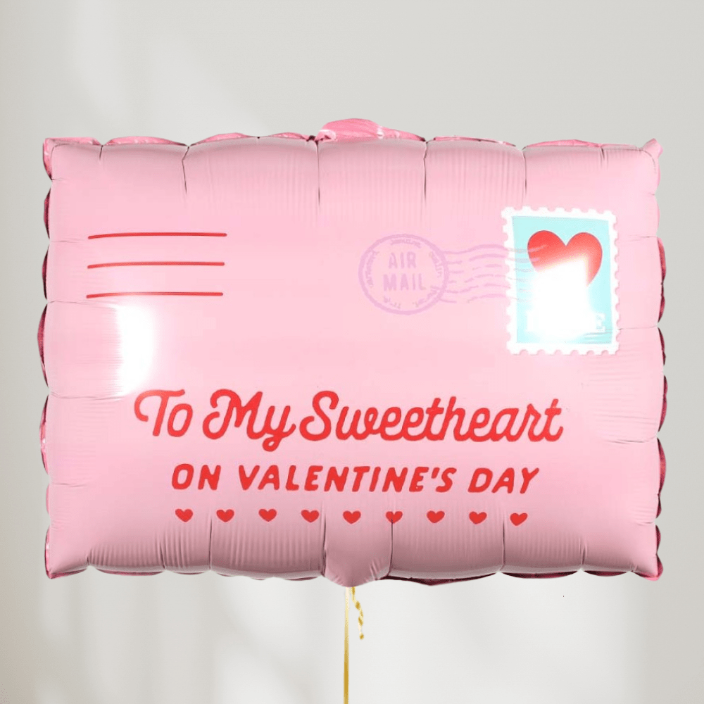To My Sweetheart Valentines Brev Ballong - Ballonglevering.no