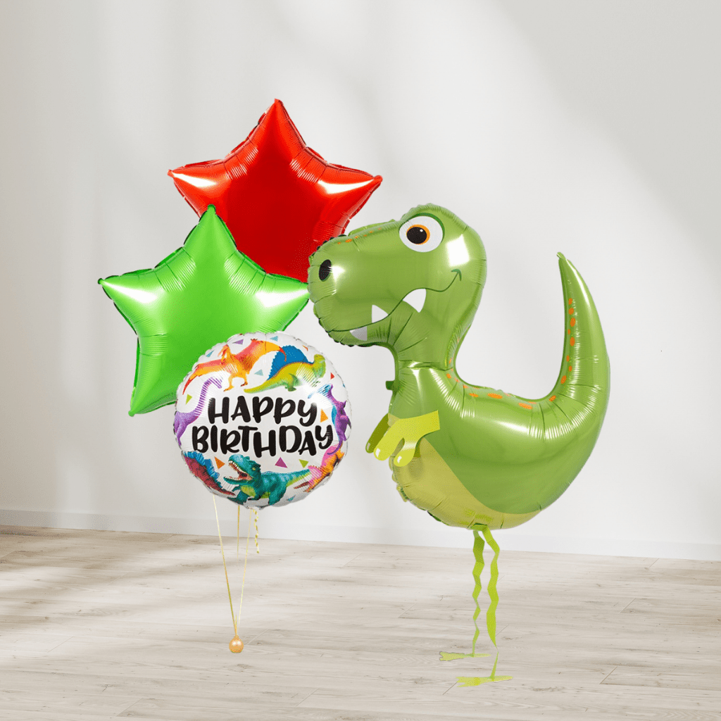 Walking Dinosaur Ballongbukett - Ballonglevering.no