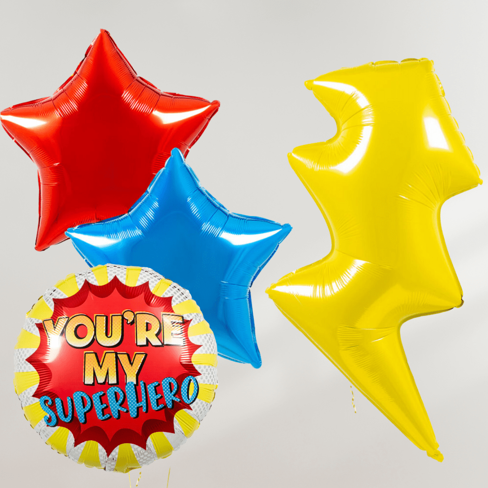 You're My Superhero Ballongbukett - Ballonglevering.no