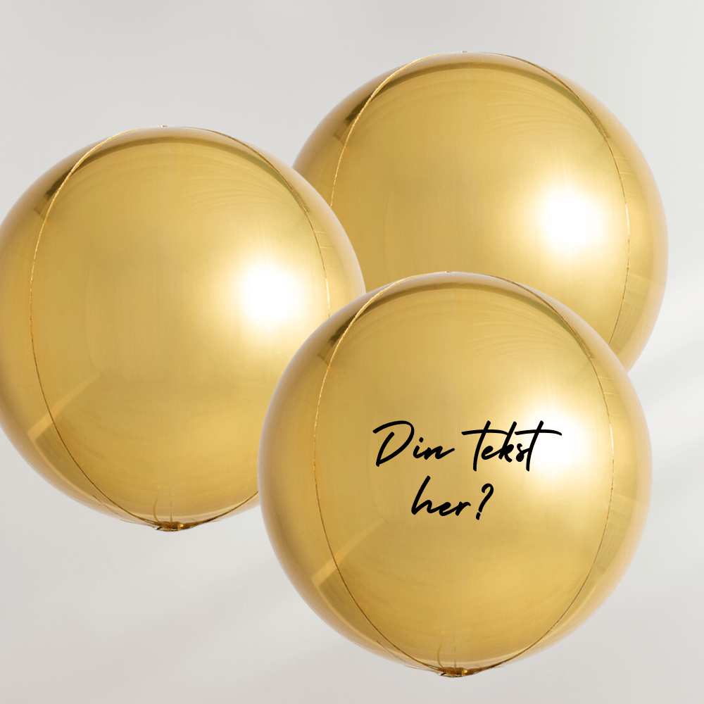 Orbz Kuleballonger - Ballonglevering.no 