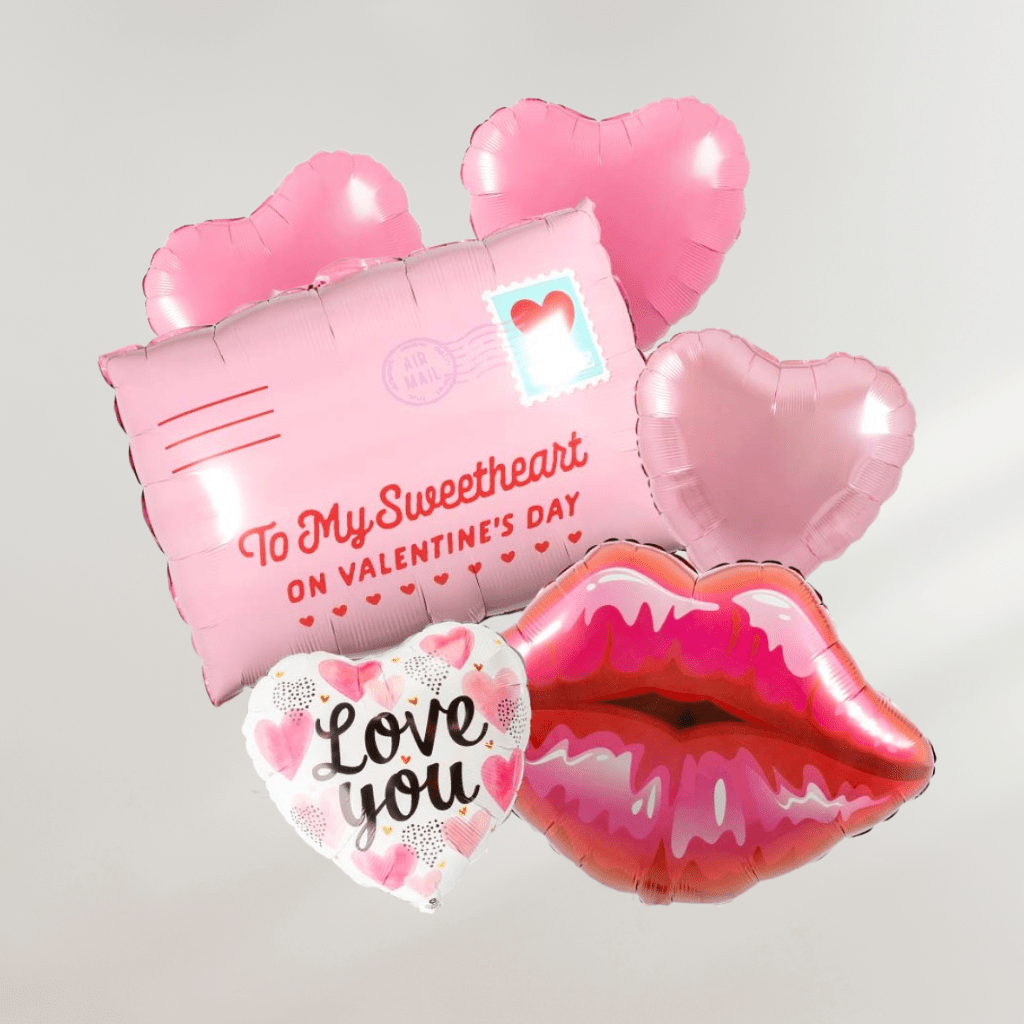 Valentine's Day Ballonger - Ballonglevering.no 
