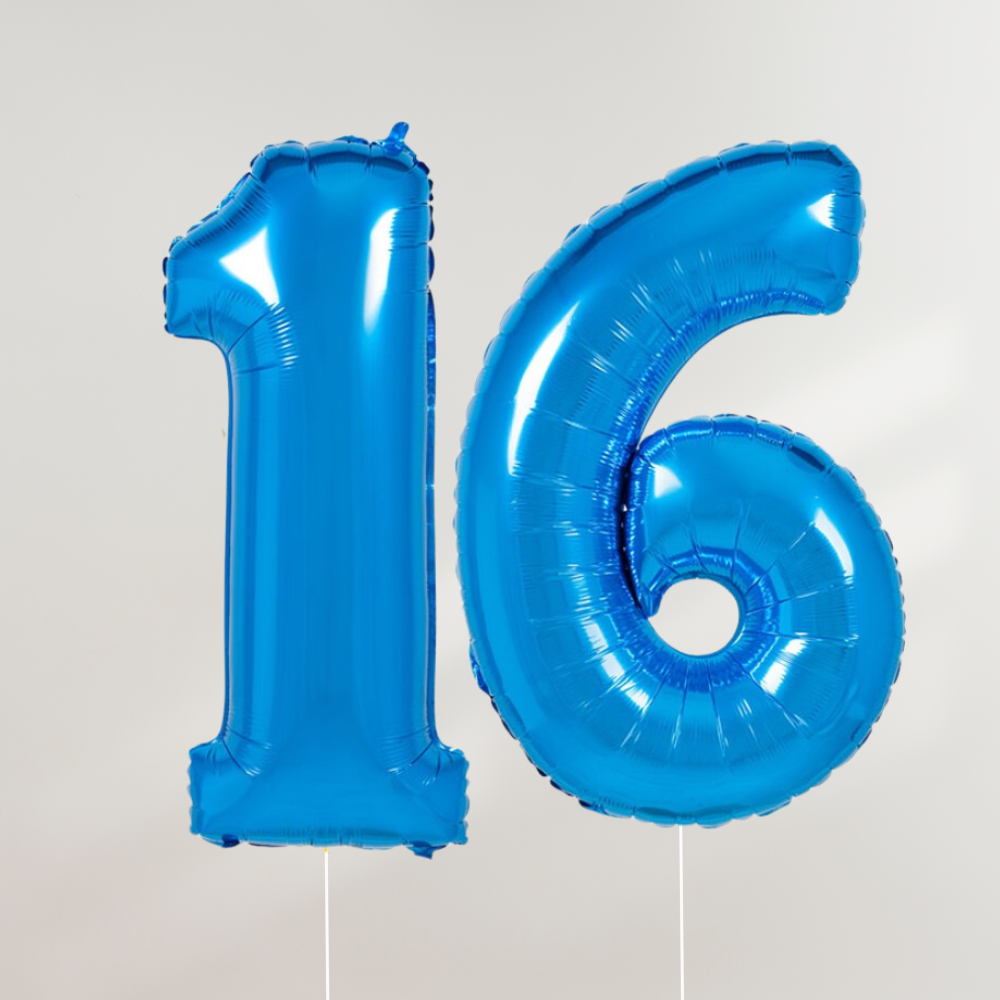 16 år Tallballong Blå