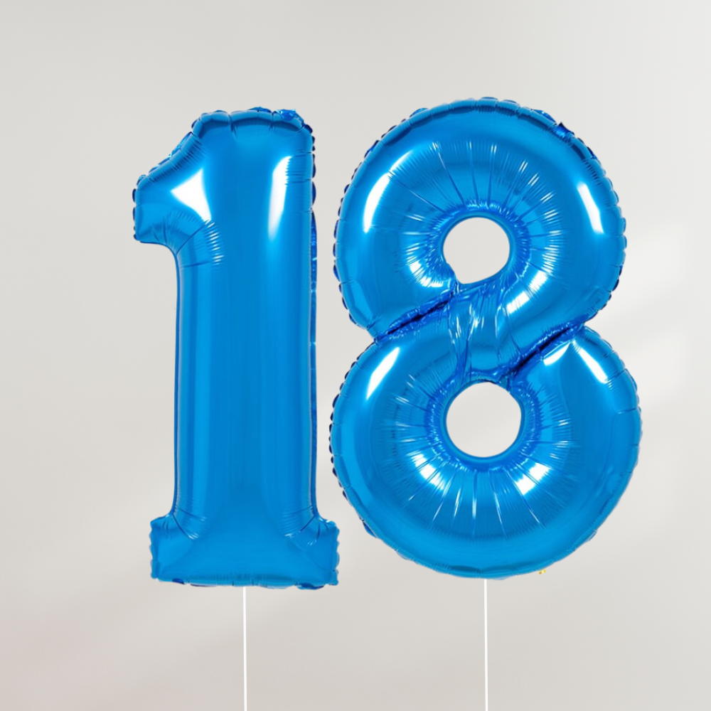 18 år Tallballong Blå