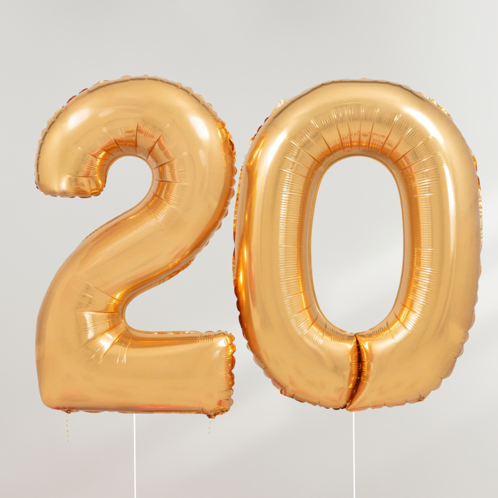 20 år Tallballong Gull