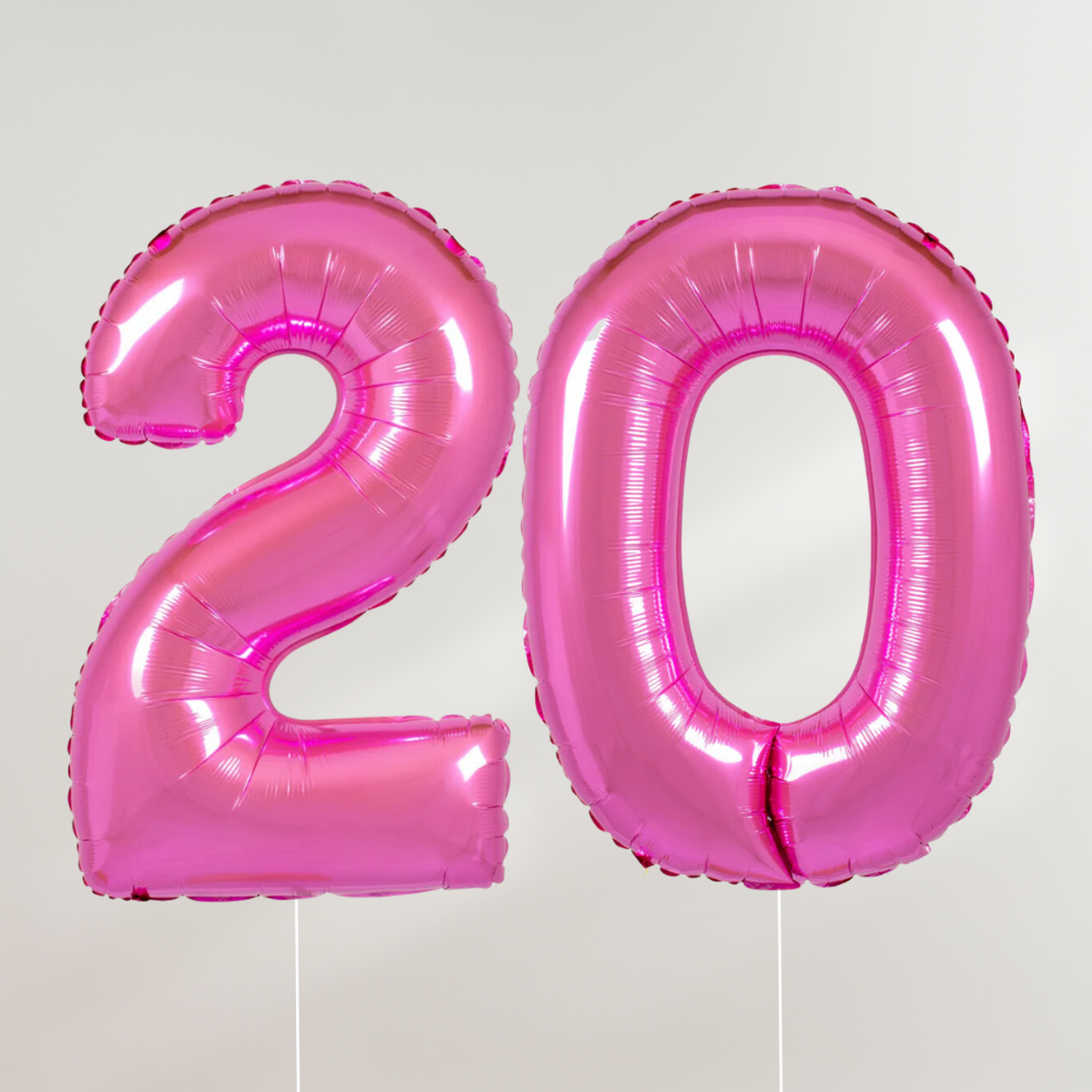 20 år Tallballong Rosa