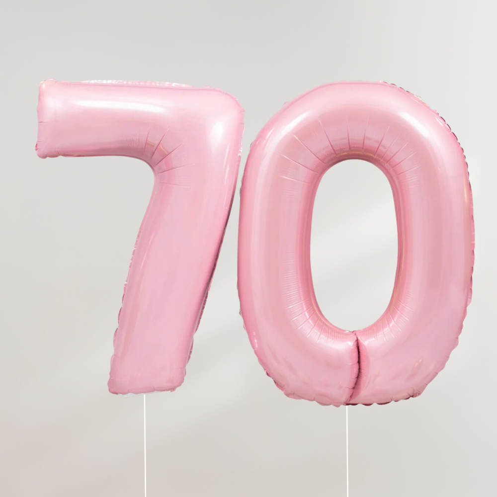 70 år Tallballong Lyserosa