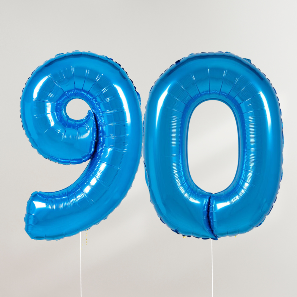 90 år Tallballong Blå