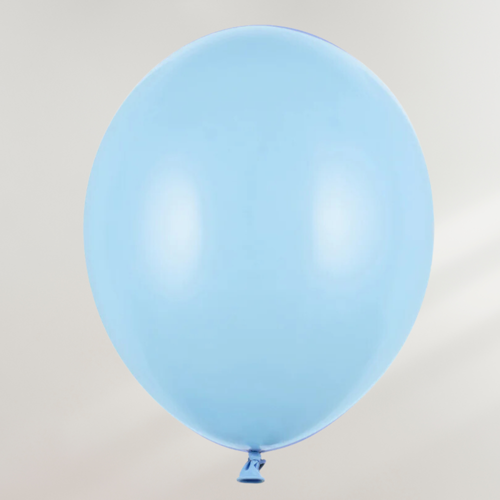 Babyblå Ballong