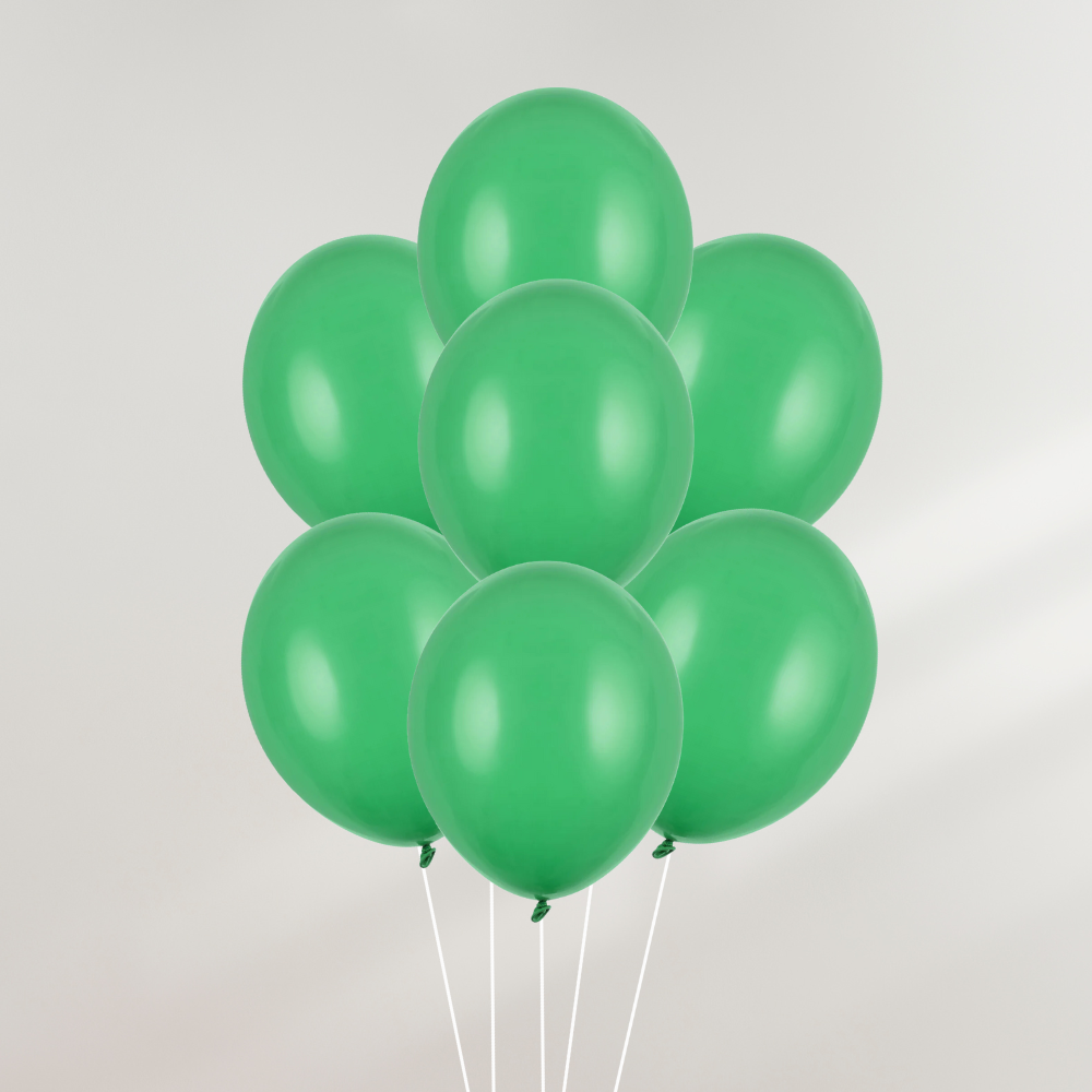 Ballongbukett Grønne Ballonger