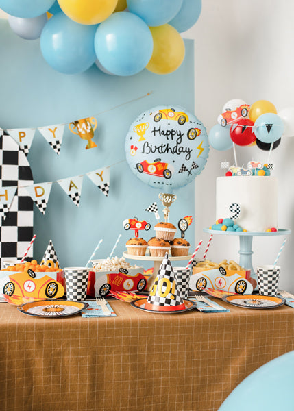 Happy Birthday Rund Folieballong 3 - Ballonglevering.no