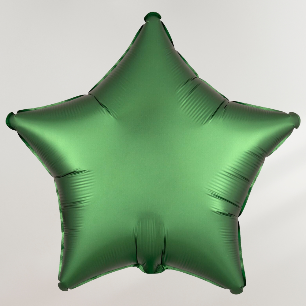 Smaragdgrønn Matt Stjerneballong